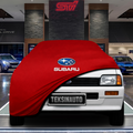 Subaru Rex  Custom Fit Indoor Car Cover Soft Stretch Black Gray Blue Red Dust Protection Garage Cover Laser Cut + Bag