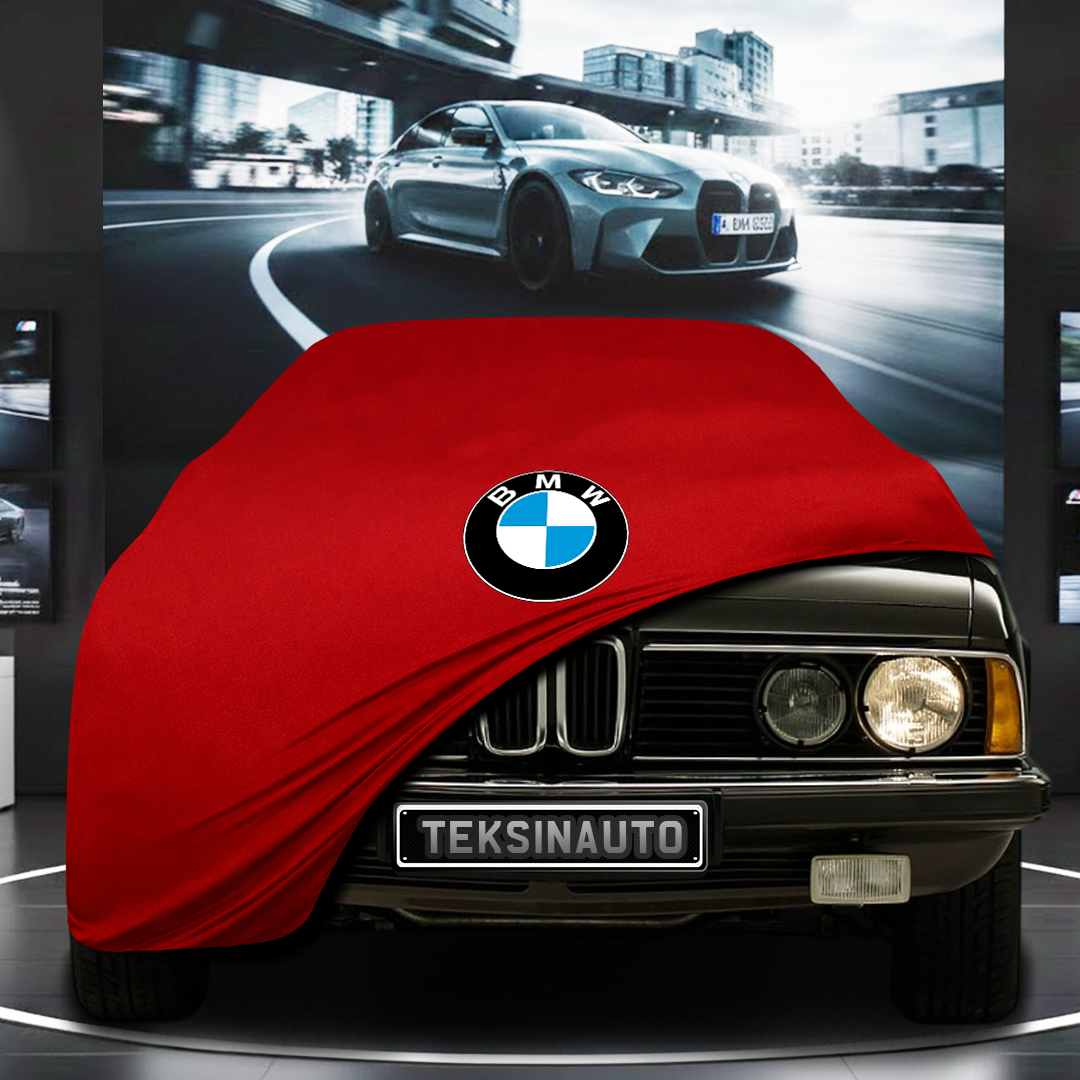 BMW 7 E23 (1977-1986) Custom Fit Indoor Car Cover Soft Stretch Black Gray Blue Red Dust Protection Garage Cover Laser Cut + Bag