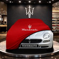 Maserati Coupe (2002-2007) Custom Fit Indoor Car Cover Soft Stretch Black Gray Blue Red Dust Protection Garage Cover Laser Cut + Bag
