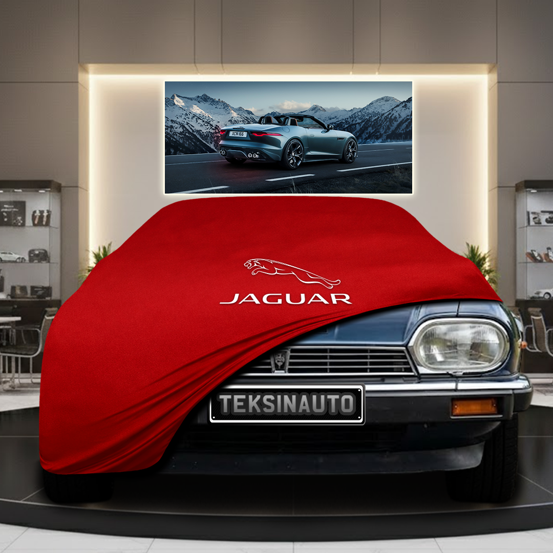 JAGUAR XJS COUPE 1975-1996 Custom Fit Indoor Car Cover Soft Stretch Black Gray Blue Red Dust Protection Garage Cover Laser Cut + Bag
