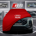 AUDİ Q3 FJ Custom Fit Indoor Car Cover Soft Stretch Black Gray Blue Red Dust Protection Garage Cover Laser Cut + Bag