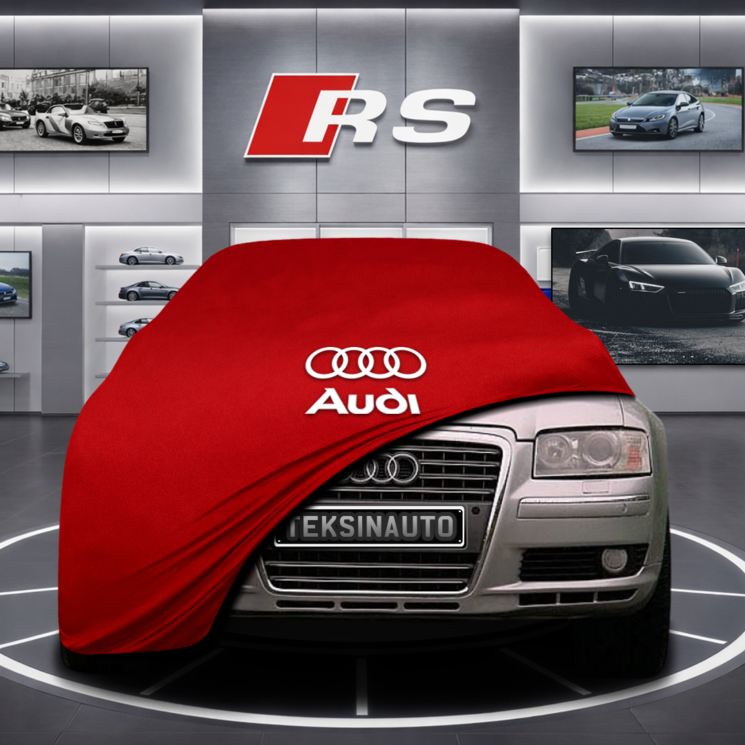 AUDİ A8 D3 Custom Fit Indoor Car Cover Soft Stretch Black Gray Blue Red Dust Protection Garage Cover Laser Cut + Bag