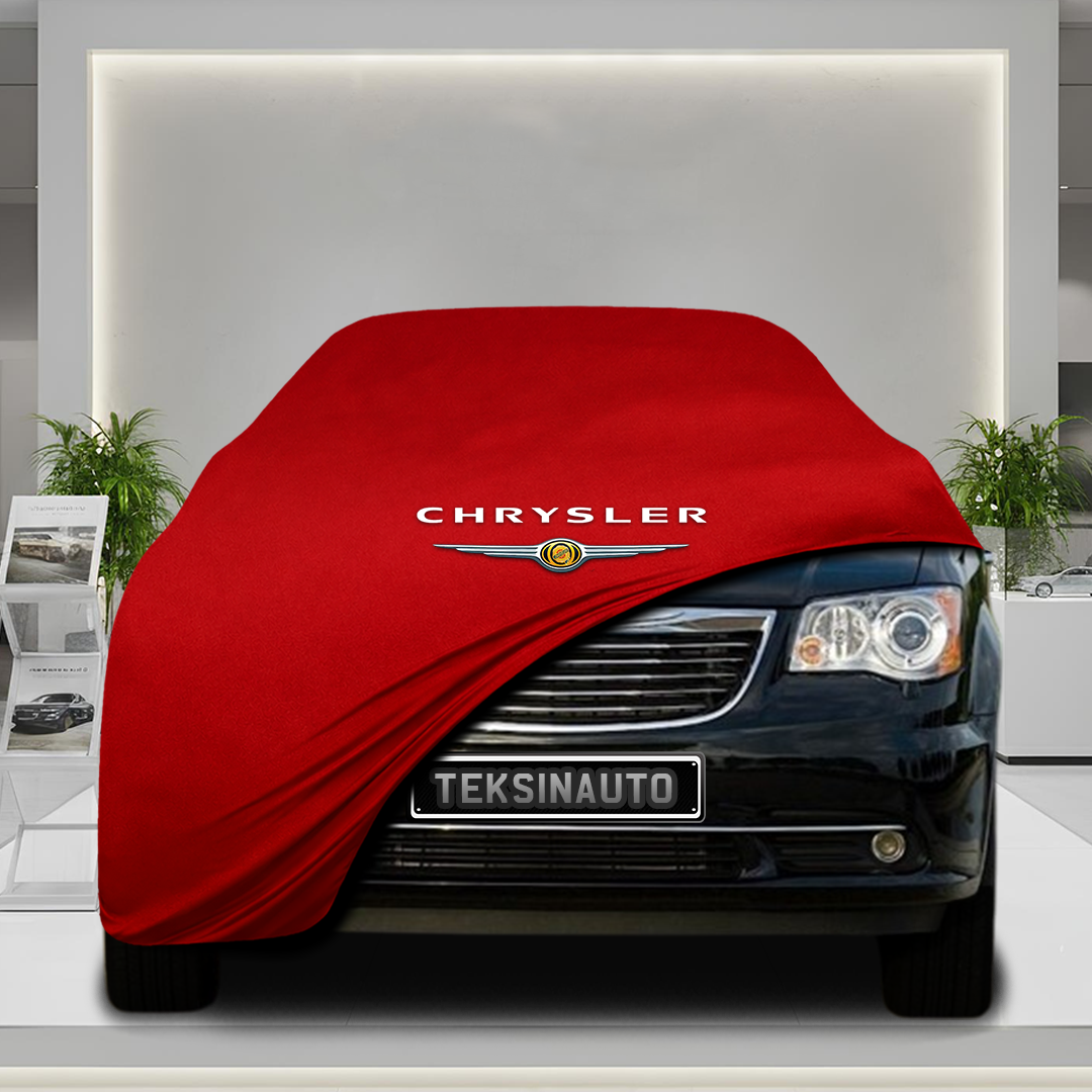 Chrysler Grand Voyager (2007-2015) Custom Fit Indoor Car Cover Soft Stretch Black Gray Blue Red Dust Protection Garage Cover Laser Cut + Bag