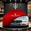 MASERATİ SPYDER (2001-2007) Custom Fit Indoor Car Cover Soft Stretch Black Gray Blue Red Dust Protection Garage Cover Laser Cut + Bag
