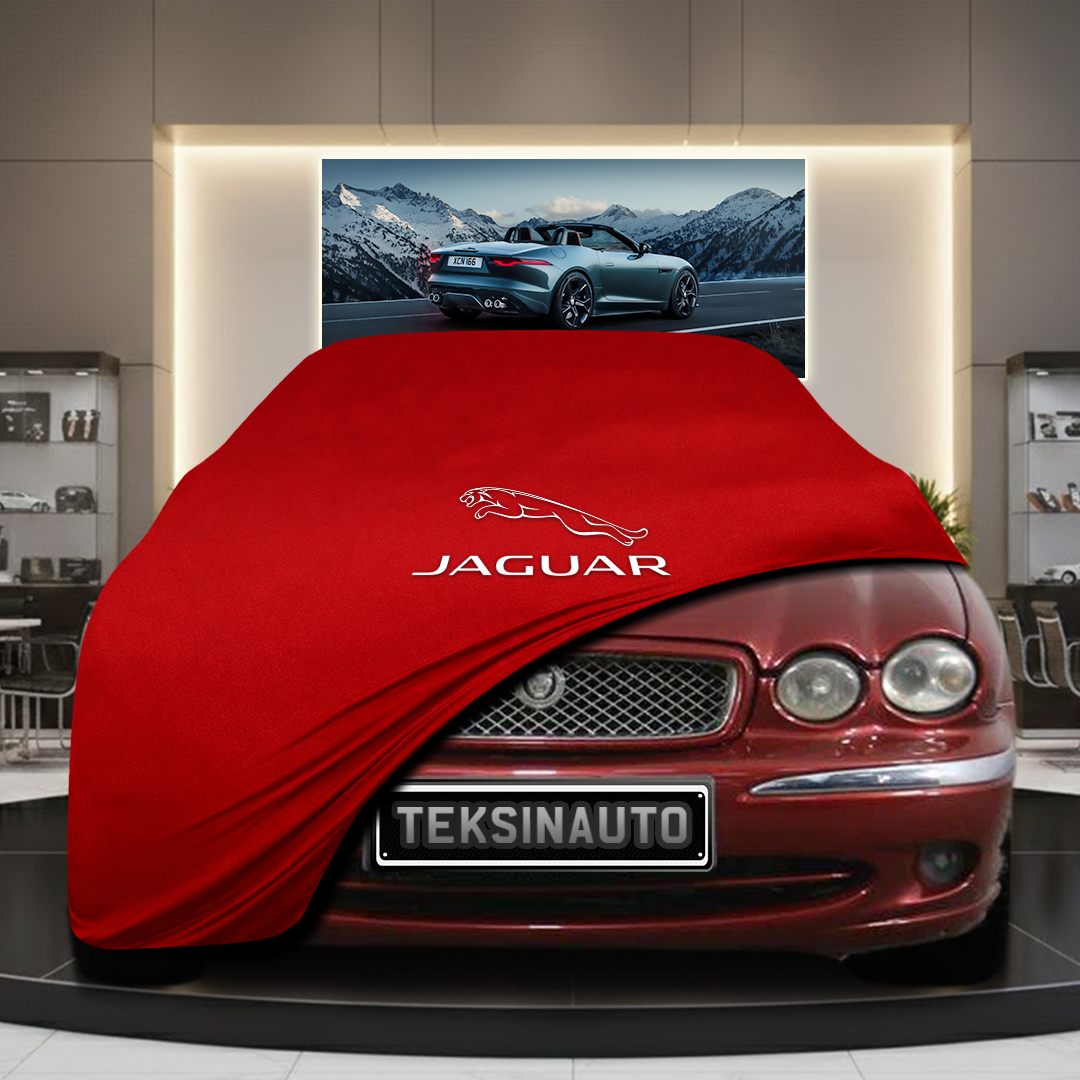 Jaguar X-TYPE Custom Fit Indoor Car Cover Soft Stretch Black Gray Blue Red Dust Protection Garage Cover Laser Cut + Bag