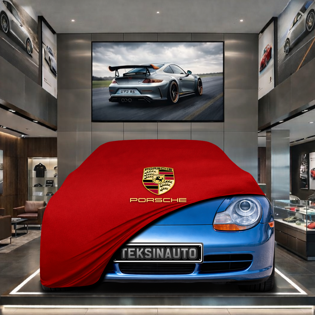 PORSCHE 911 996 1997-2001 Custom Fit Indoor Car Cover Soft Stretch Black Gray Blue Red Dust Protection Garage Cover Laser Cut + Bag
