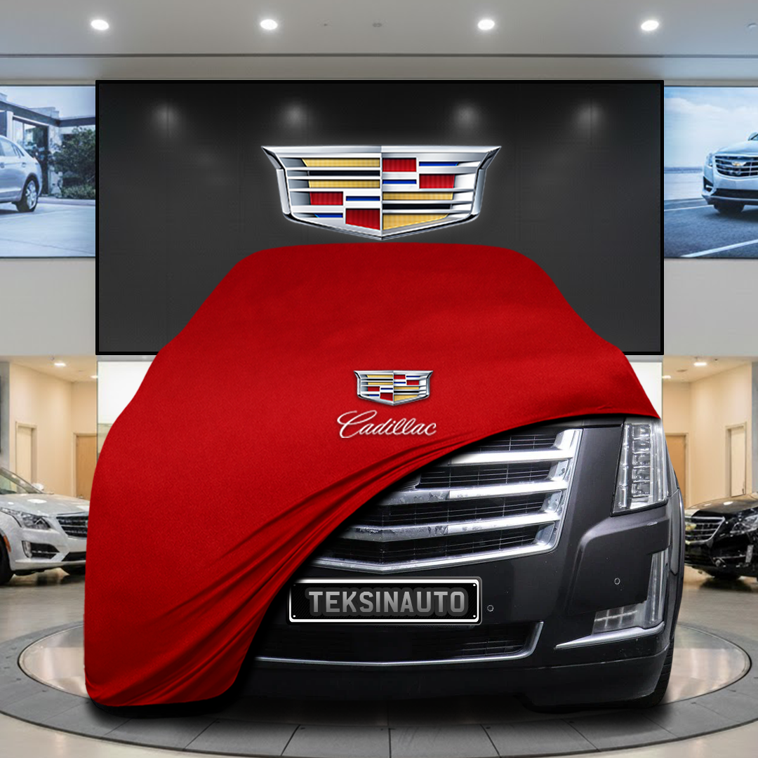 Cadillac Escalade 4 (2014-2020) Custom Fit Indoor Car Cover Soft Stretch Black Gray Blue Red Dust Protection Garage Cover Laser Cut + Bag