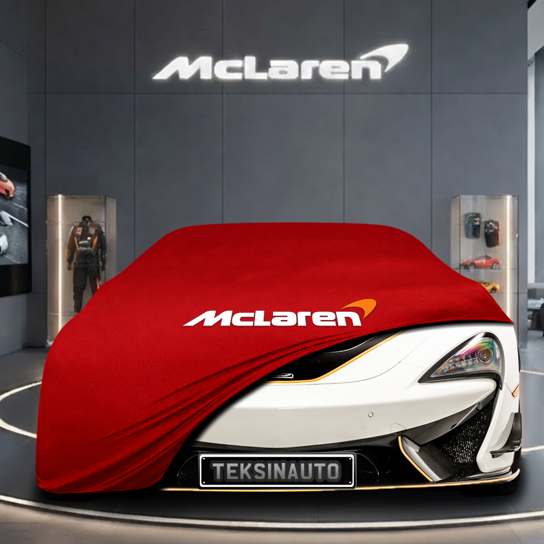 McLaren 620R (2019-) Custom Fit Indoor Car Cover Soft Stretch Black Gray Blue Red Dust Protection Garage Cover Laser Cut + Bag