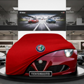 Alfa Romeo 4C CoupeCustom Fit Indoor Car Cover Soft Stretch Black Gray Blue Red Dust Protection Garage Cover Laser Cut + Bag