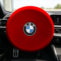 Steering Wheel Cover Soft Elastic Premium Fabric For all BMW Model
