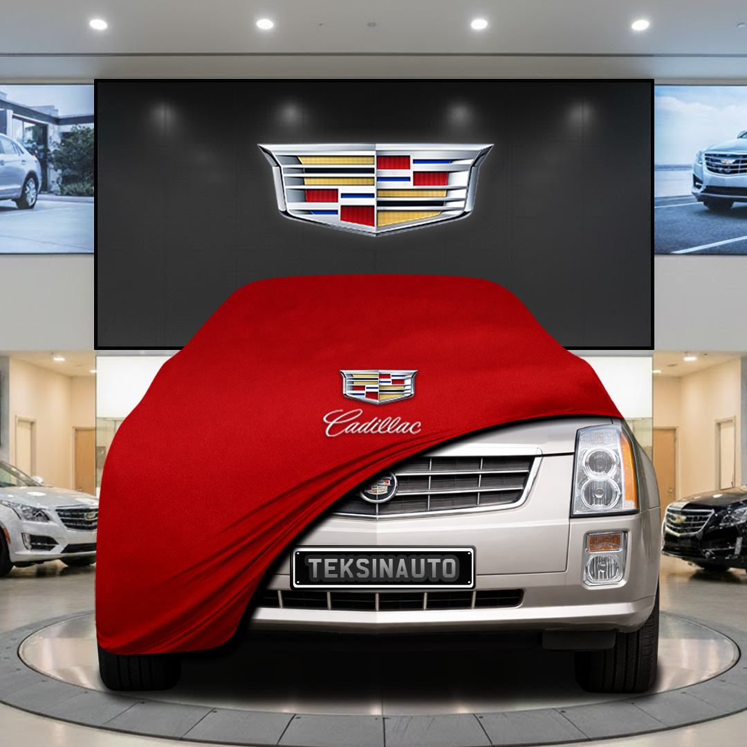 Cadillac SRX (2003-2009) Custom Fit Indoor Car Cover Soft Stretch Black Gray Blue Red Dust Protection Garage Cover Laser Cut + Bag