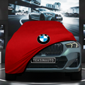 BMW İX 1 (2022-) Custom Fit Indoor Car Cover Soft Stretch Black Gray Blue Red Dust Protection Garage Cover Laser Cut + Bag