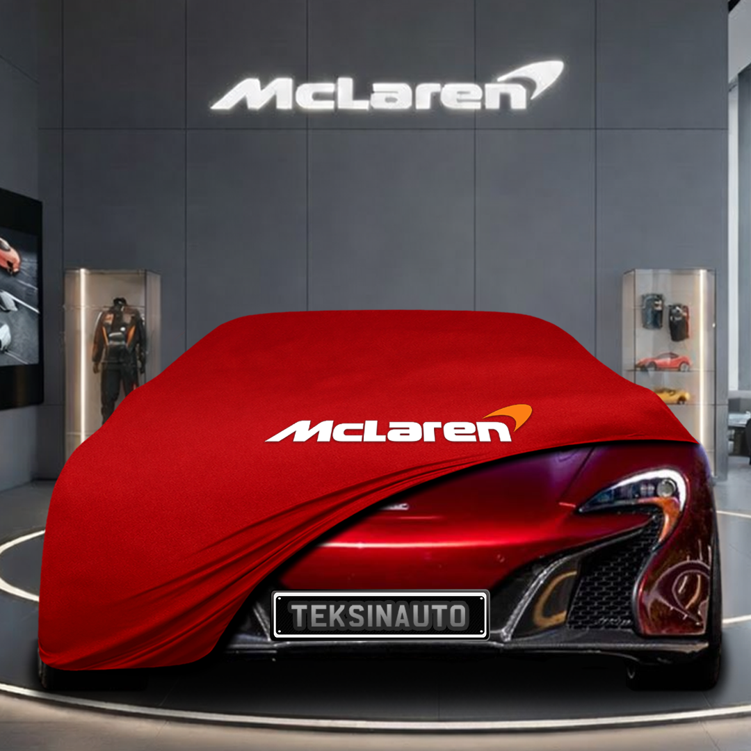 McLaren 650S (2014-2017) Custom Fit Indoor Car Cover Soft Stretch Black Gray Blue Red Dust Protection Garage Cover Laser Cut + Bag