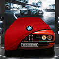 BMW 5 E12 (1972-1981) Custom Fit Indoor Car Cover Soft Stretch Black Gray Blue Red Dust Protection Garage Cover Laser Cut + Bag