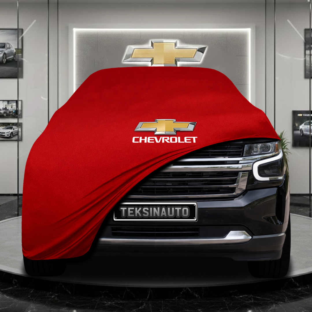 CHEVROLET SUBURBAN (2020-) Custom Fit Indoor Car Cover Soft Stretch Black Gray Blue Red Dust Protection Garage Cover Laser Cut + Bag
