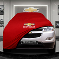 CHEVROLET TRAVERSE 1 (2009-2017) Custom Fit Indoor Car Cover Soft Stretch Black Gray Blue Red Dust Protection Garage Cover Laser Cut + Bag