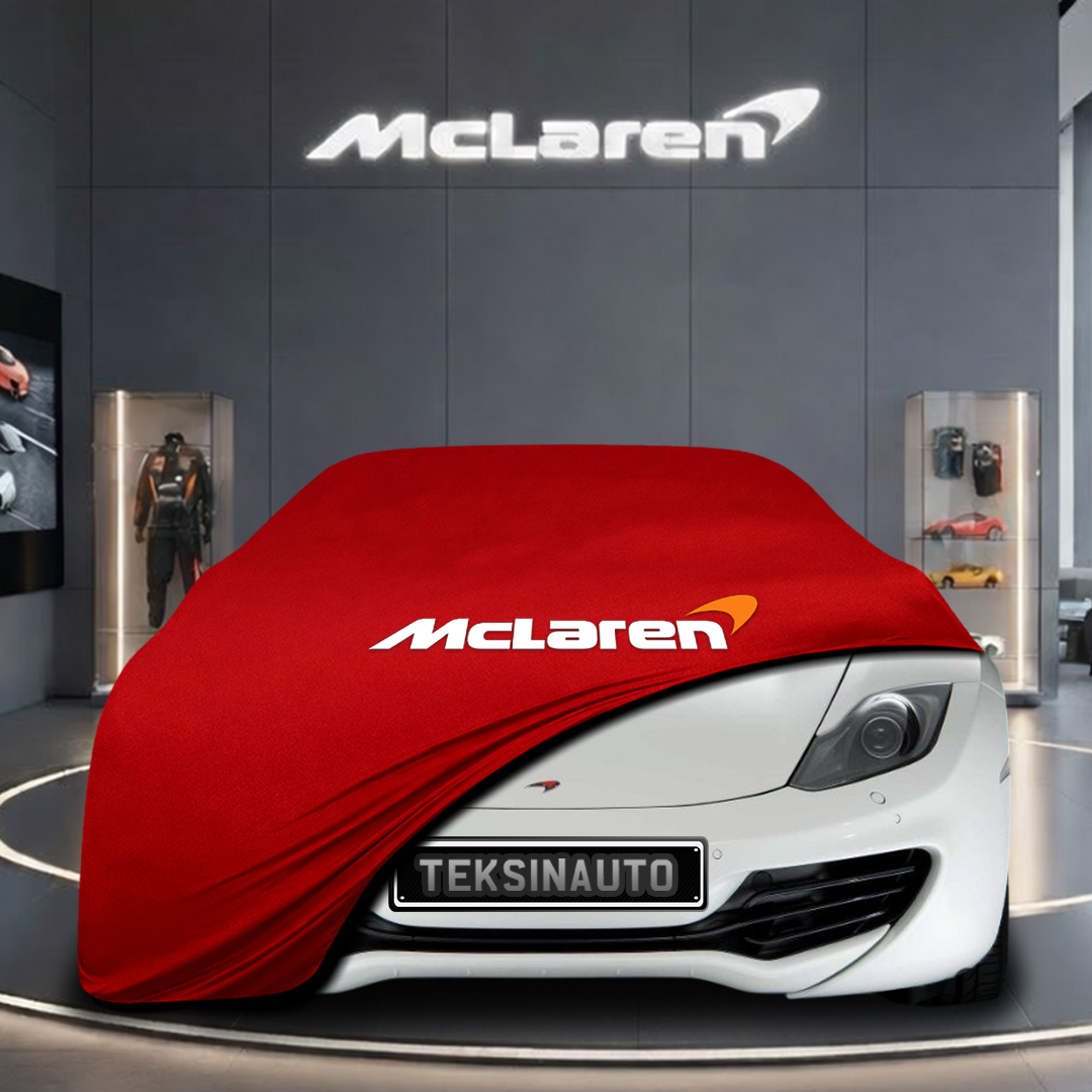 McLaren MP4-12C (2011-2014) Custom Fit Indoor Car Cover Soft Stretch Black Gray Blue Red Dust Protection Garage Cover Laser Cut + Bag