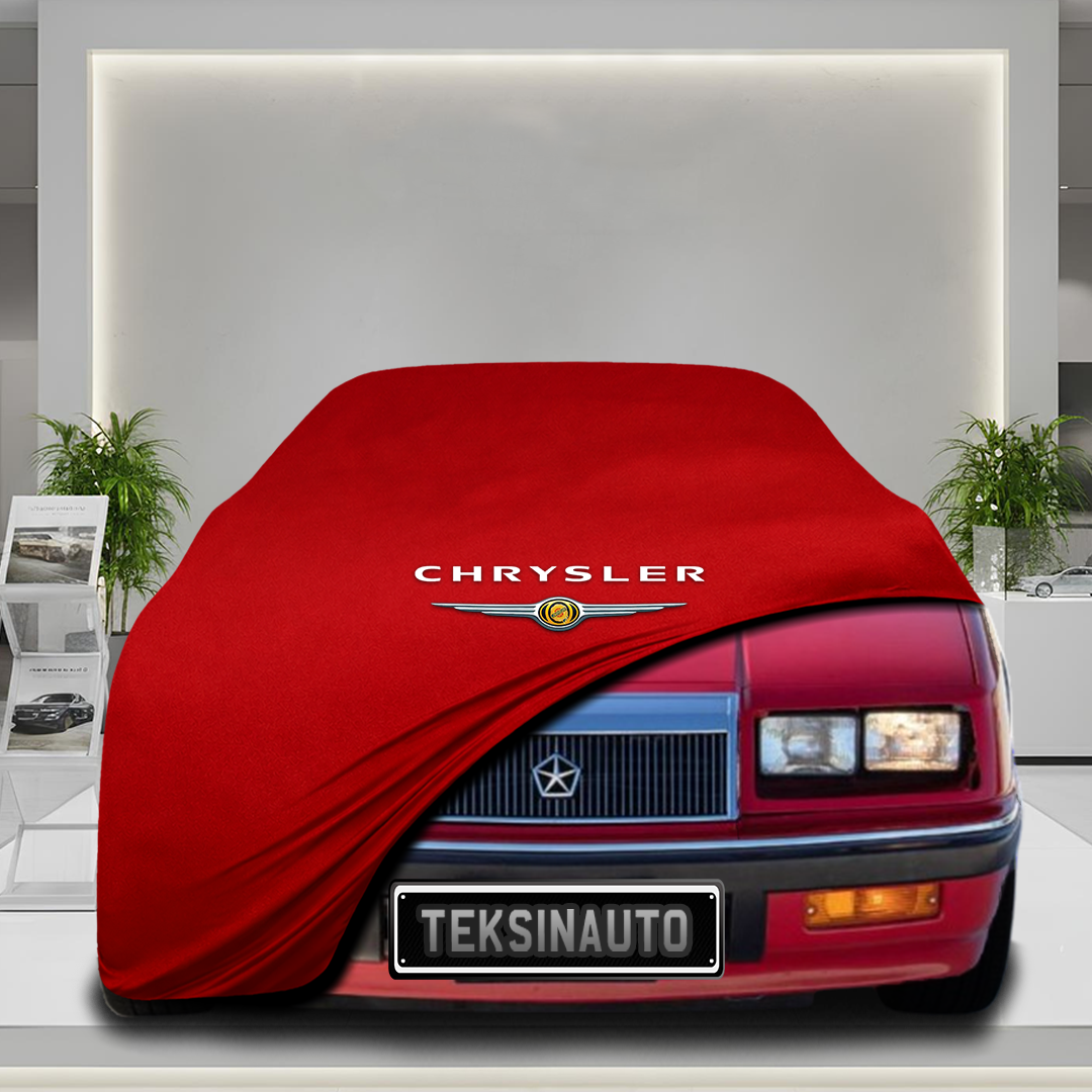 Chrysler Le Baron (1986-1996) Custom Fit Indoor Car Cover Soft Stretch Black Gray Blue Red Dust Protection Garage Cover Laser Cut + Bag
