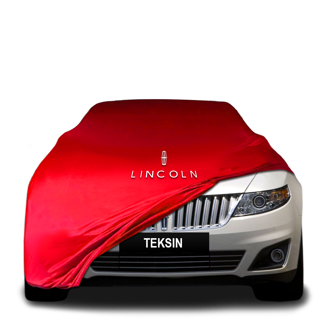 Lincoln MKS (2009–2016) Indoor Car Cover Custom Fit, Black, Gray, Blue, Red Color