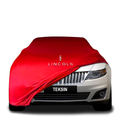 Lincoln MKS (2009–2016) Indoor Car Cover Custom Fit, Black, Gray, Blue, Red Color