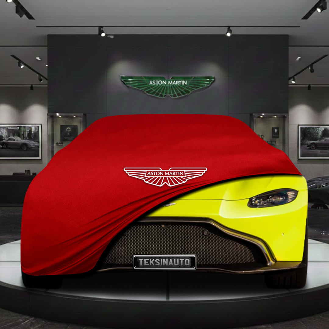 ASTON MARTİN V8 VANTAGE 2017-2024 Custom Fit Indoor Car Cover Soft Stretch Black Gray Blue Red Dust Protection Garage Cover Laser Cut + Bag
