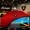 Lamborghini Huracan STO (2020-) Custom Fit Indoor Car Cover Soft Stretch Black Gray Blue Red Dust Protection Garage Cover Laser Cut + Bag