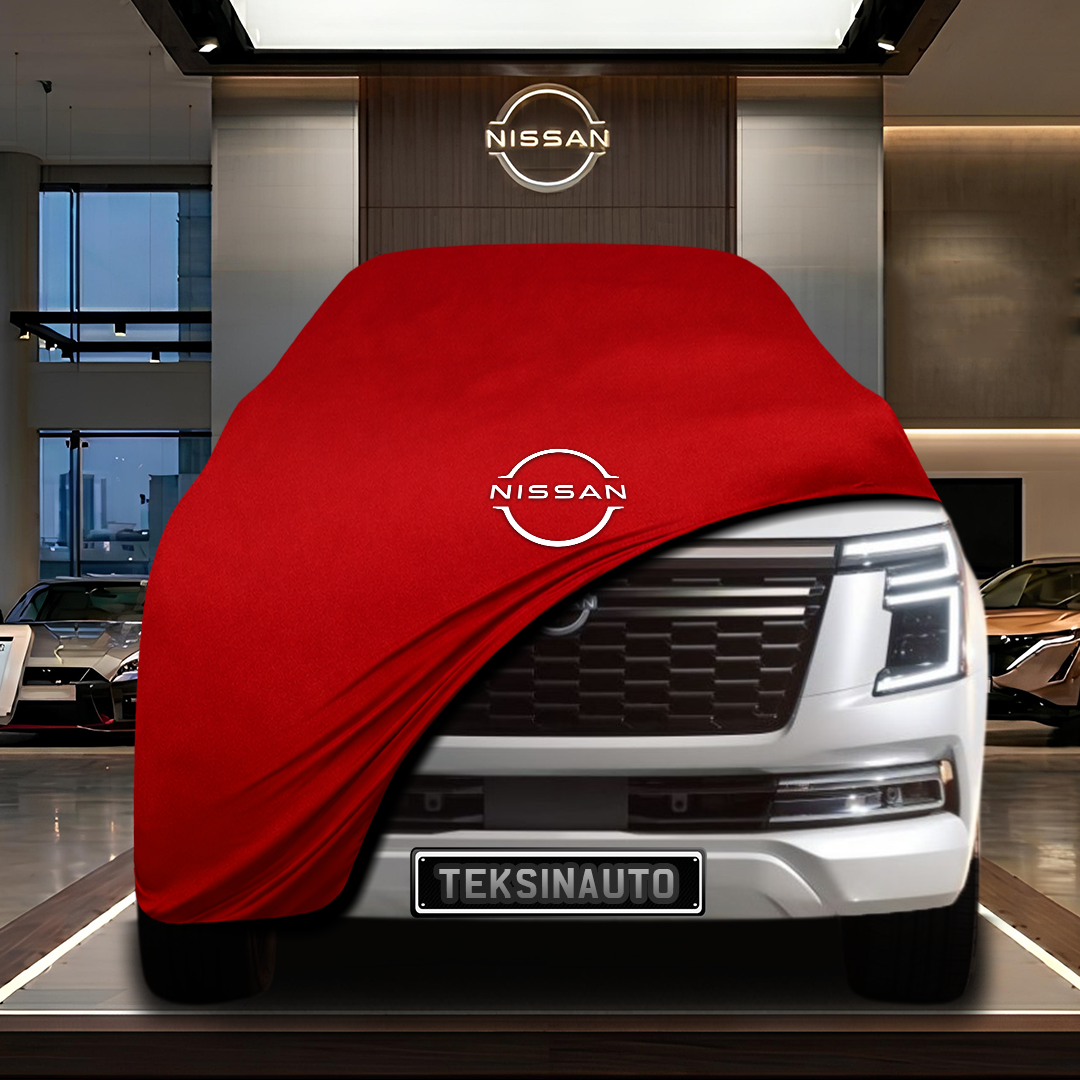 NİSSAN PATROL 7 Custom Fit Indoor Car Cover Soft Stretch Black Gray Blue Red Dust Protection Garage Cover Laser Cut + Bag