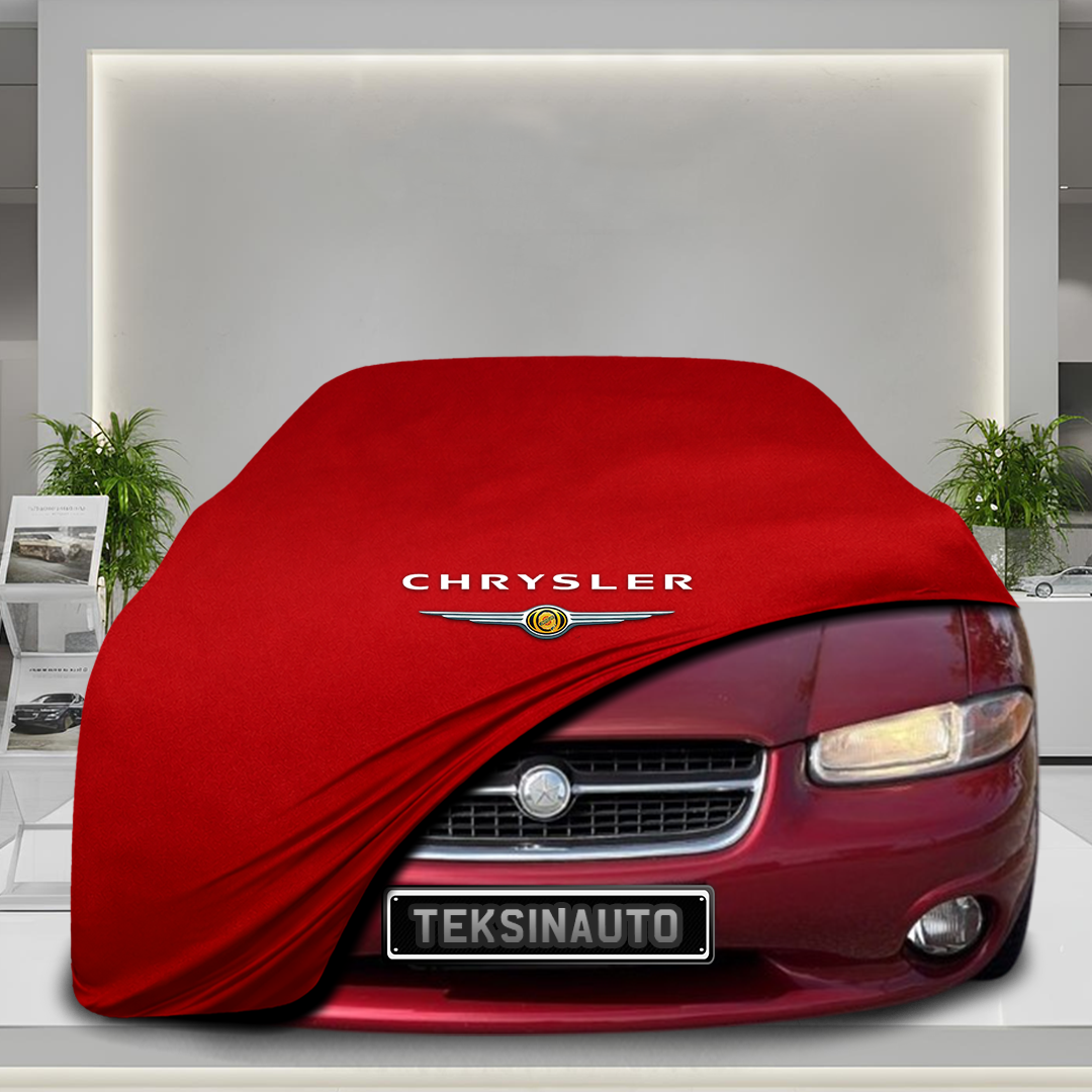 Chrysler Stratus(JX) (1996-2000)  Custom Fit Indoor Car Cover Soft Stretch Black Gray Blue Red Dust Protection Garage Cover Laser Cut + Bag