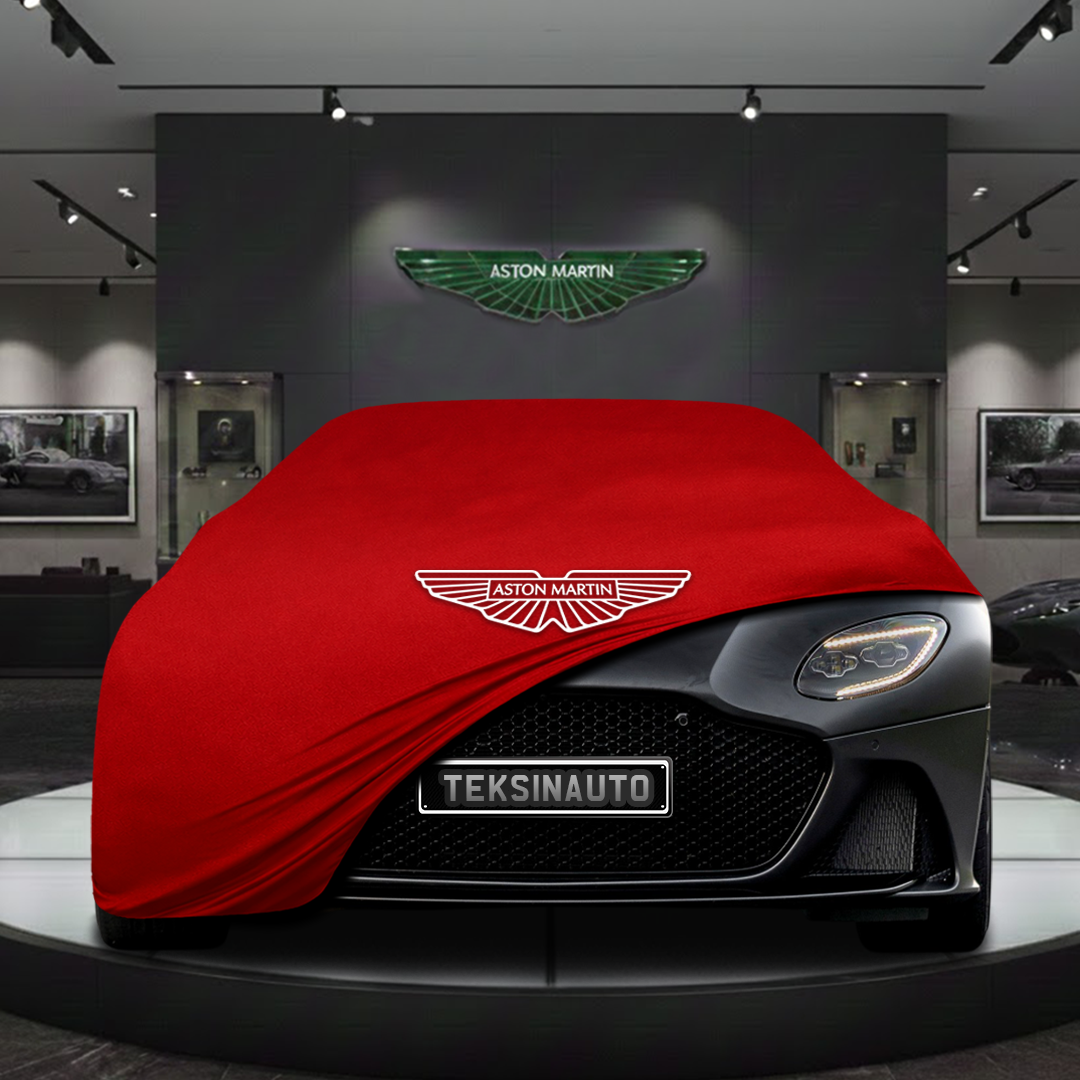Aston Martin DBS Superleggera (2018-) Custom Fit Indoor Car Cover Soft Stretch Black Gray Blue Red Dust Protection Garage Cover Laser Cut + Bag