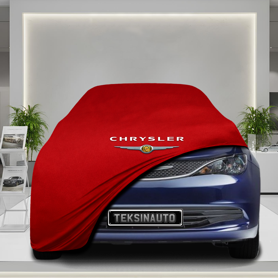 Chrysler Voyager 6 (2019-)  Custom Fit Indoor Car Cover Soft Stretch Black Gray Blue Red Dust Protection Garage Cover Laser Cut + Bag