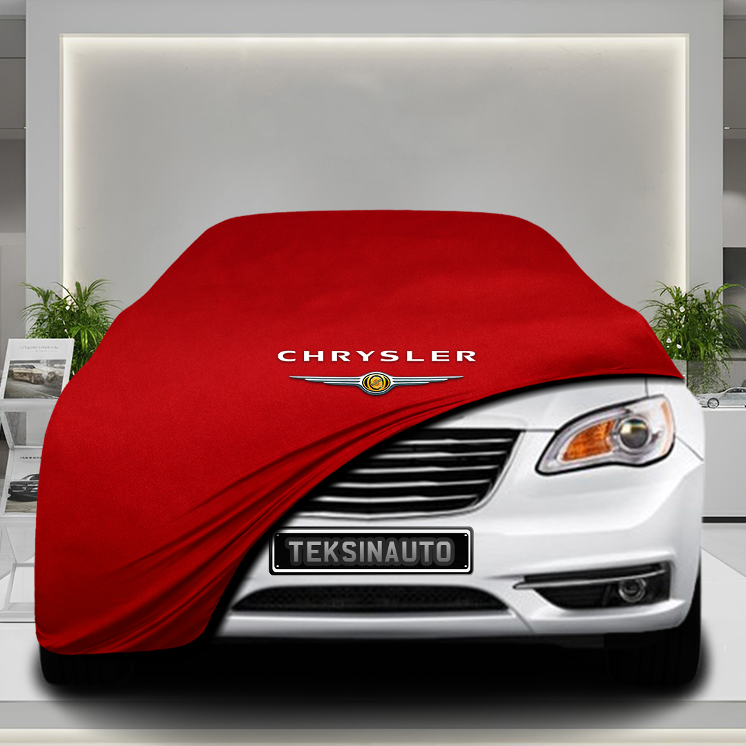 Chrysler 200 (2010-2014) Custom Fit Indoor Car Cover Soft Stretch Black Gray Blue Red Dust Protection Garage Cover Laser Cut + Bag
