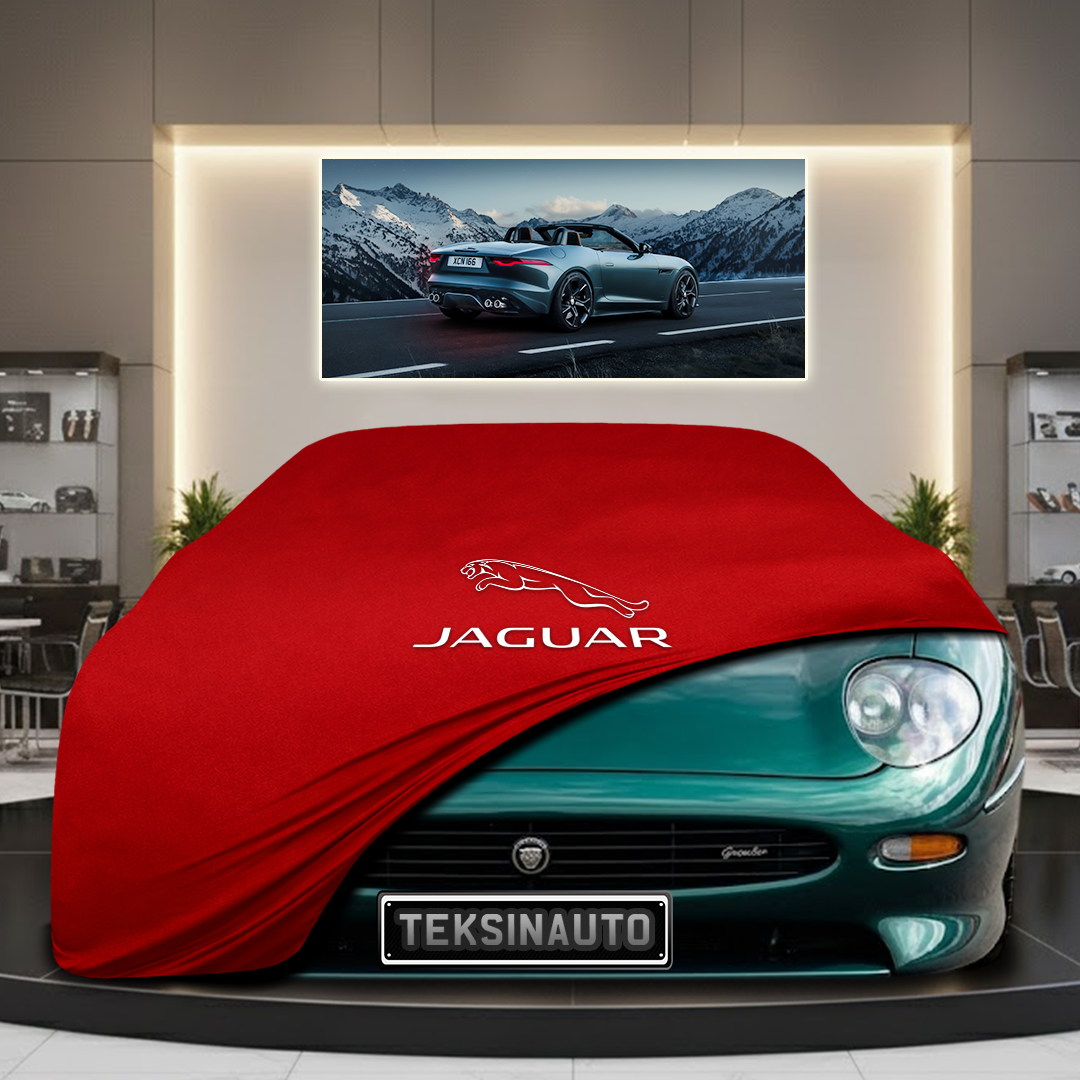 JAGUAR XJ220 1992-1994 Custom Fit Indoor Car Cover Soft Stretch Black Gray Blue Red Dust Protection Garage Cover Laser Cut + Bag