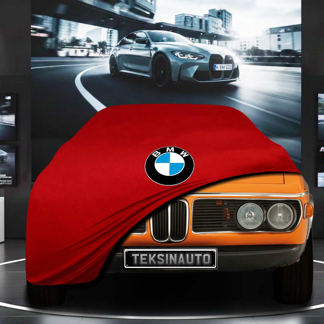 BMW E10 Custom Fit Indoor Car Cover Soft Stretch Black Gray Blue Red Dust Protection Garage Cover Laser Cut + Bag
