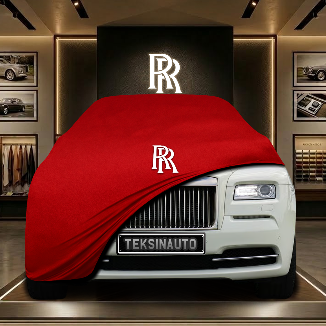 Rolls Royce Wraith (2013-) Custom Fit Indoor Car Cover Soft Stretch Black Gray Blue Red Dust Protection Garage Cover Laser Cut + Bag