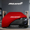 McLaren Elva (2020-) Custom Fit Indoor Car Cover Soft Stretch Black Gray Blue Red Dust Protection Garage Cover Laser Cut + Bag