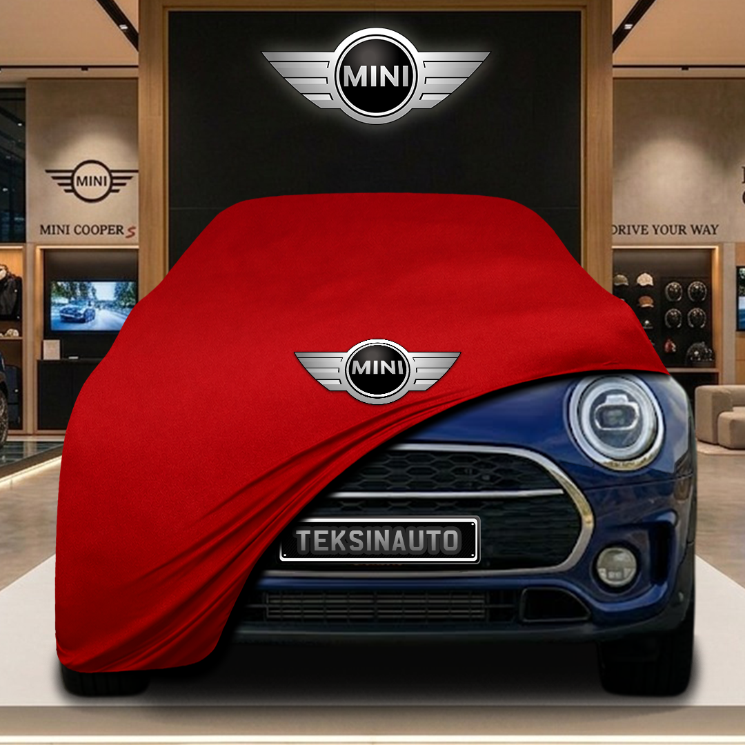 MİNİ COOPER CLUBMAN F54 Custom Fit Indoor Car Cover Soft Stretch Black Gray Blue Red Dust Protection Garage Cover Laser Cut + Bag