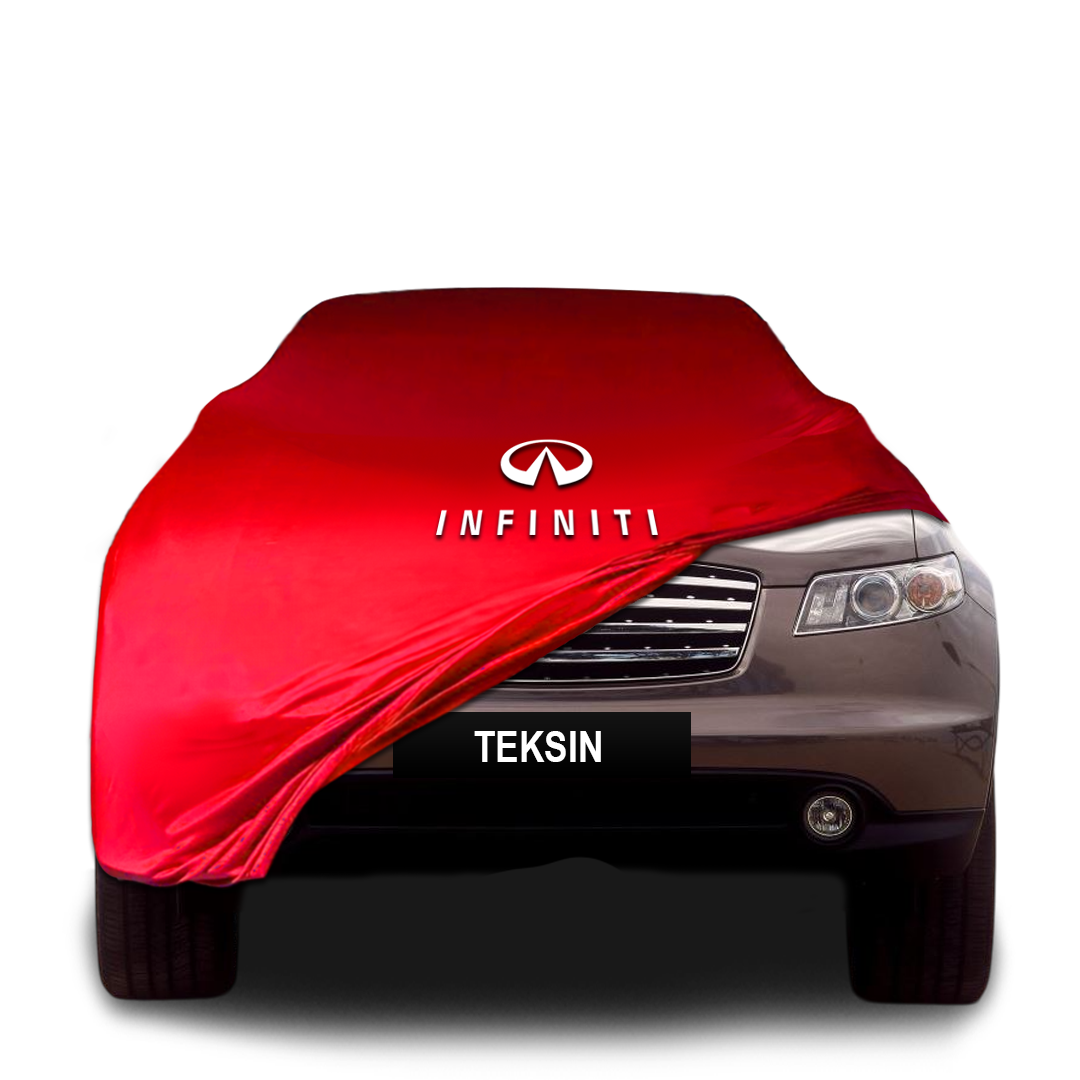 Infiniti FX (2003-2013) Indoor Car Cover Custom Fit, Black, Gray, Blue, Red Color
