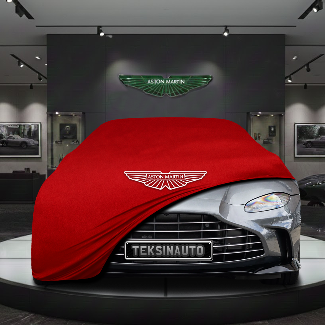ASTON MARTİN V12 VANTAGE 2022- Custom Fit Indoor Car Cover Soft Stretch Black Gray Blue Red Dust Protection Garage Cover Laser Cut + Bag