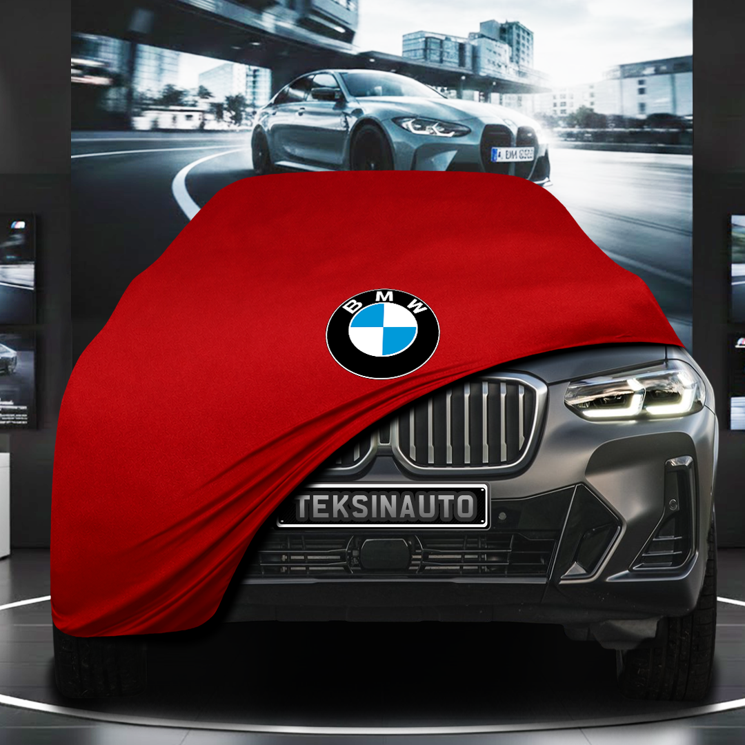 BMW İX 3 (2021-) Custom Fit Indoor Car Cover Soft Stretch Black Gray Blue Red Dust Protection Garage Cover Laser Cut + Bag