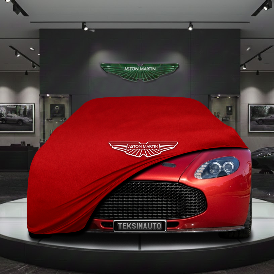 ASTON MARTİN V12 ZAGATO 2011-2012 Custom Fit Indoor Car Cover Soft Stretch Black Gray Blue Red Dust Protection Garage Cover Laser Cut + Bag