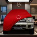 NİSSAN PATHFİNDER (2004-2013) Custom Fit Indoor Car Cover Soft Stretch Black Gray Blue Red Dust Protection Garage Cover Laser Cut + Bag