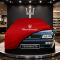 MASERATİ QUATTROPORTE (1994-1998) Custom Fit Indoor Car Cover Soft Stretch Black Gray Blue Red Dust Protection Garage Cover Laser Cut + Bag