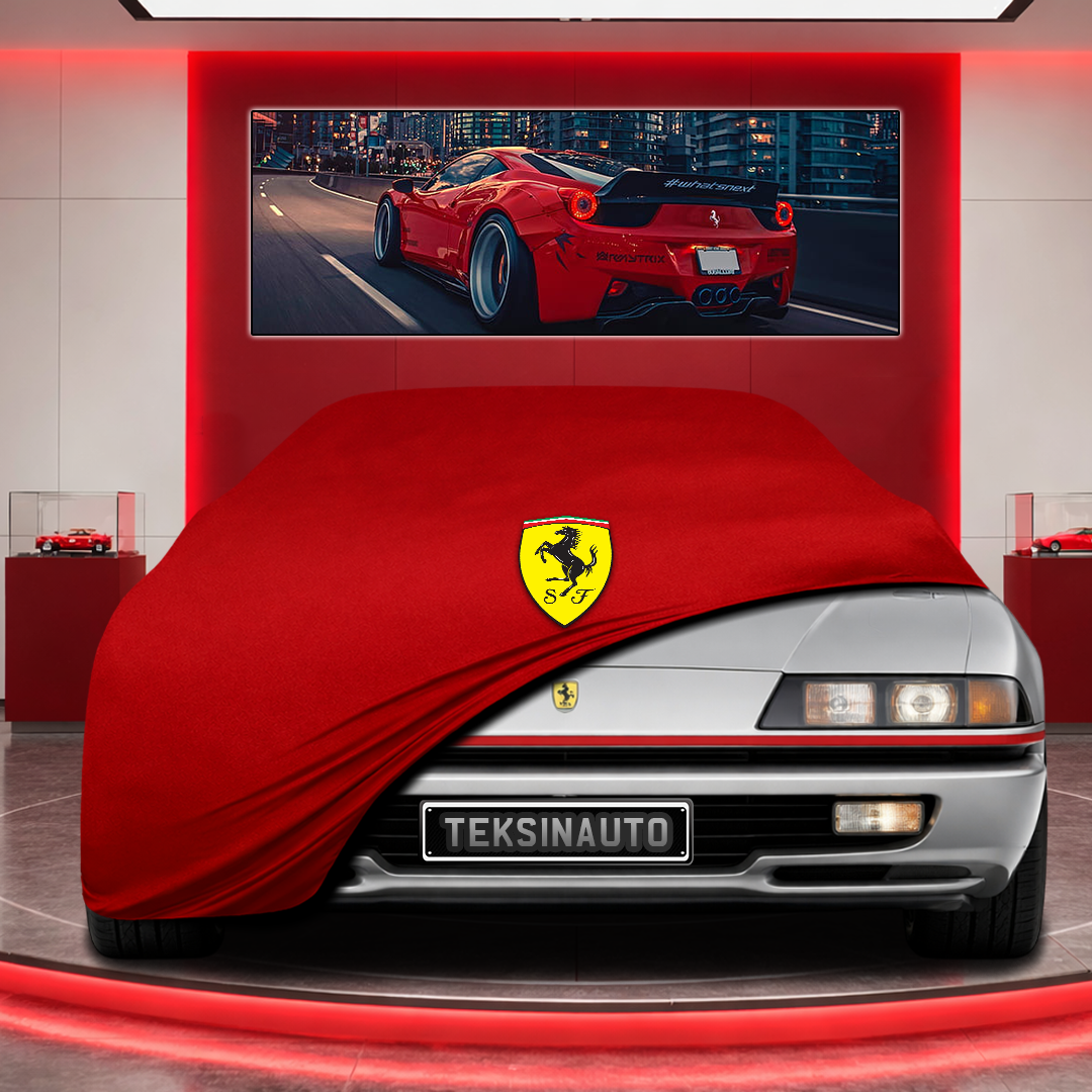 Ferrari Pinin Custom Fit Indoor Car Cover Soft Stretch Black Gray Blue Red Dust Protection Garage Cover Laser Cut + Bag