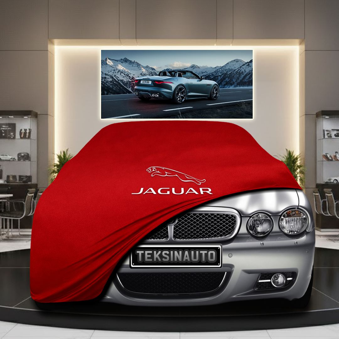 Jaguar XJ (X350) (2003-2006) Custom Fit Indoor Car Cover Soft Stretch Black Gray Blue Red Dust Protection Garage Cover Laser Cut + Bag