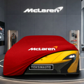 McLaren P1 (2013-2015) Custom Fit Indoor Car Cover Soft Stretch Black Gray Blue Red Dust Protection Garage Cover Laser Cut + Bag