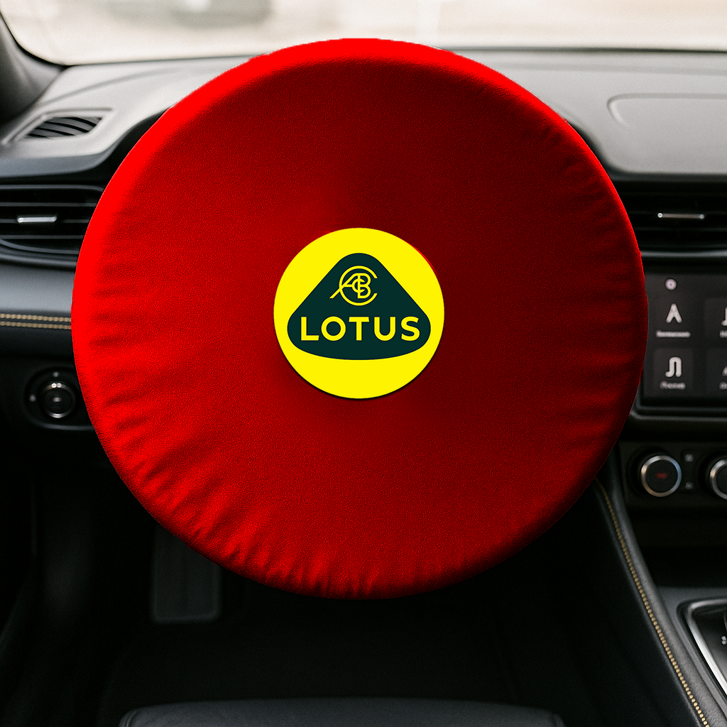 Steering Wheel Cover Soft Elastic Premium Fabric For all Lotus Model