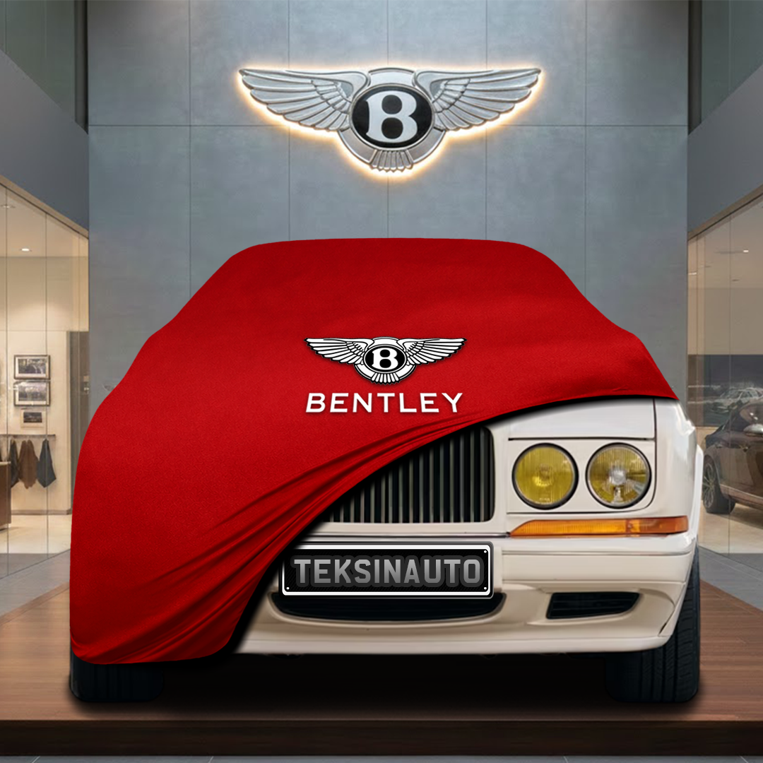 BENTLEY CONTİNENTAL 1992-1996 Custom Fit Indoor Car Cover Soft Stretch Black Gray Blue Red Dust Protection Garage Cover Laser Cut + Bag