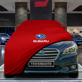 Subaru Legacy 7 (2020 -  Custom Fit Indoor Car Cover Soft Stretch Black Gray Blue Red Dust Protection Garage Cover Laser Cut + Bag