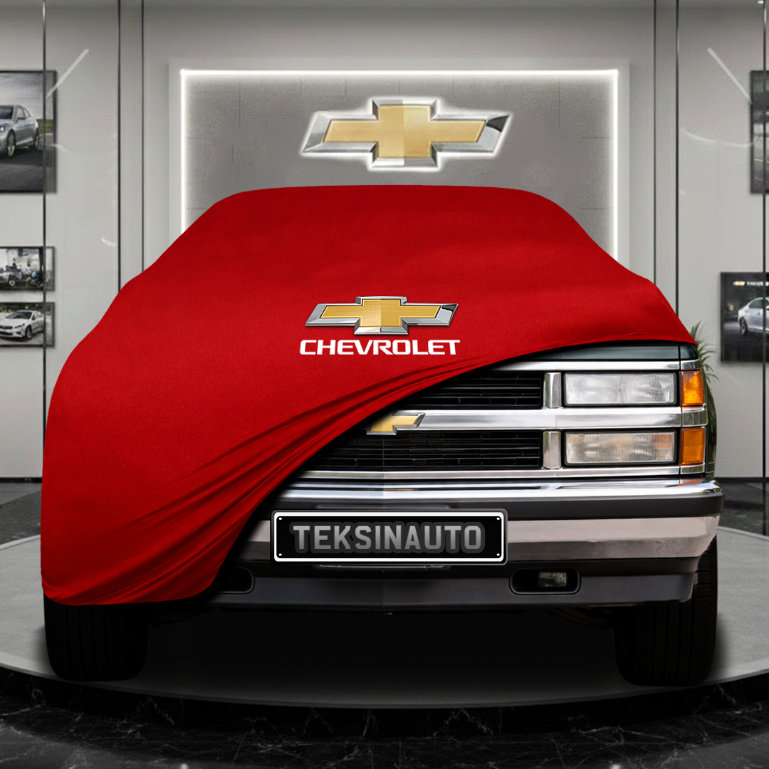 CHEVROLET TAHOE (2020-) Custom Fit Indoor Car Cover Soft Stretch Black Gray Blue Red Dust Protection Garage Cover Laser Cut + Bag