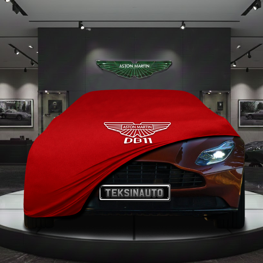 Aston Martin DB11 Cabriolet Volante (2018-) Custom Fit Indoor Car Cover Soft Stretch Black Gray Blue Red Dust Protection Garage Cover Laser Cut + Bag
